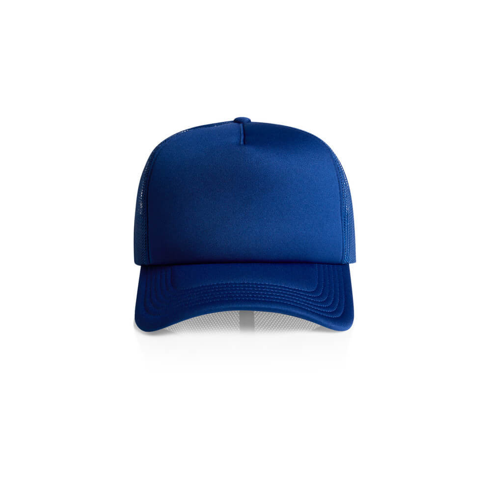 Custom business logo Frame Foam Trucker Cap from AS Colour available at Workwear Ink