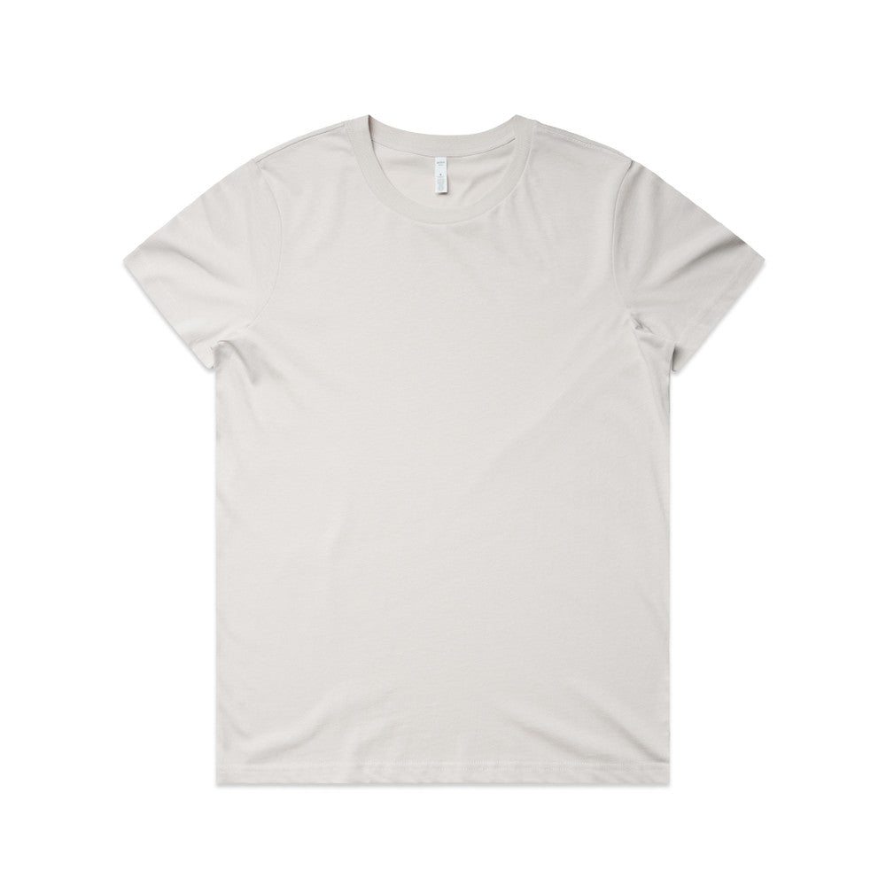 Custom business logo Women's Basic Tee from AS Colour available at Workwear Ink