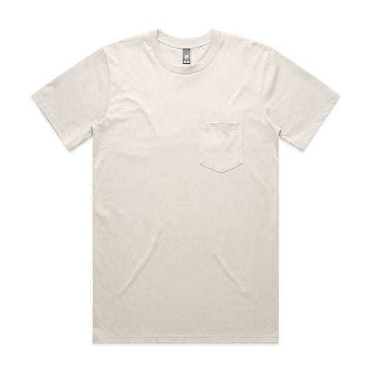 Custom business logo Men's Classic Pocket Tee from AS Colour available at Workwear Ink