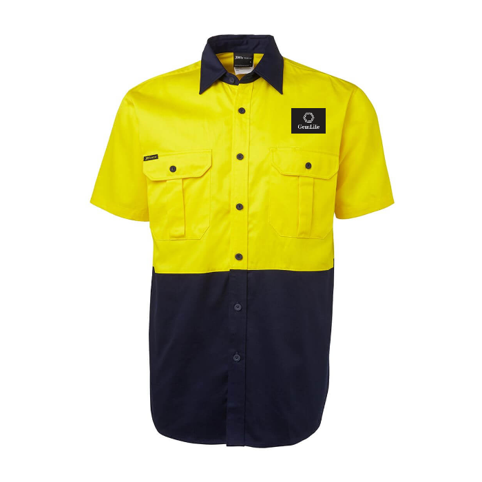 Hi Vis S/S 190g Work Shirt