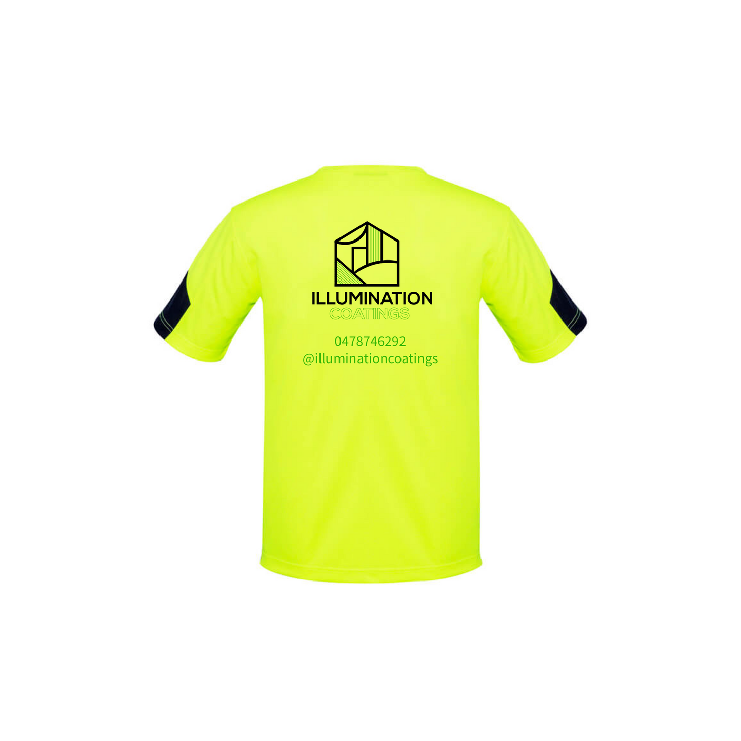 Mens Hi Vis Squad Tee