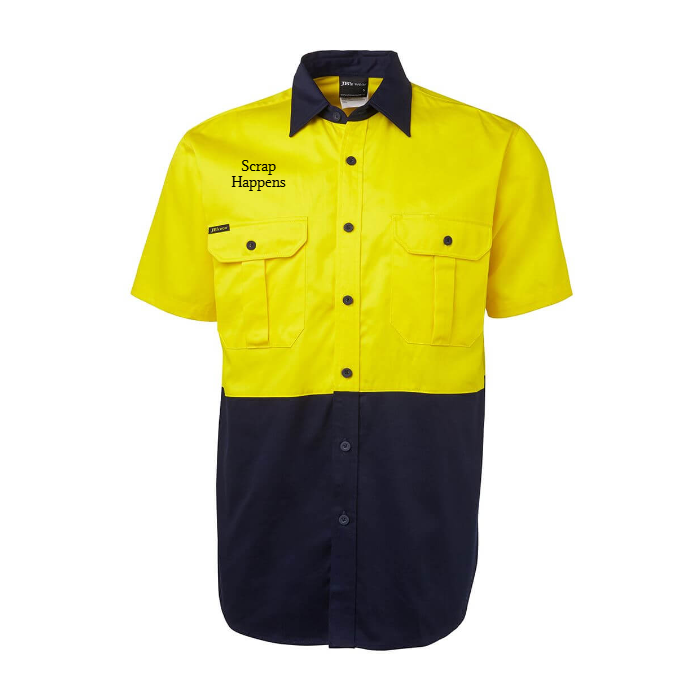Hi Vis S/S 190g Work Shirt