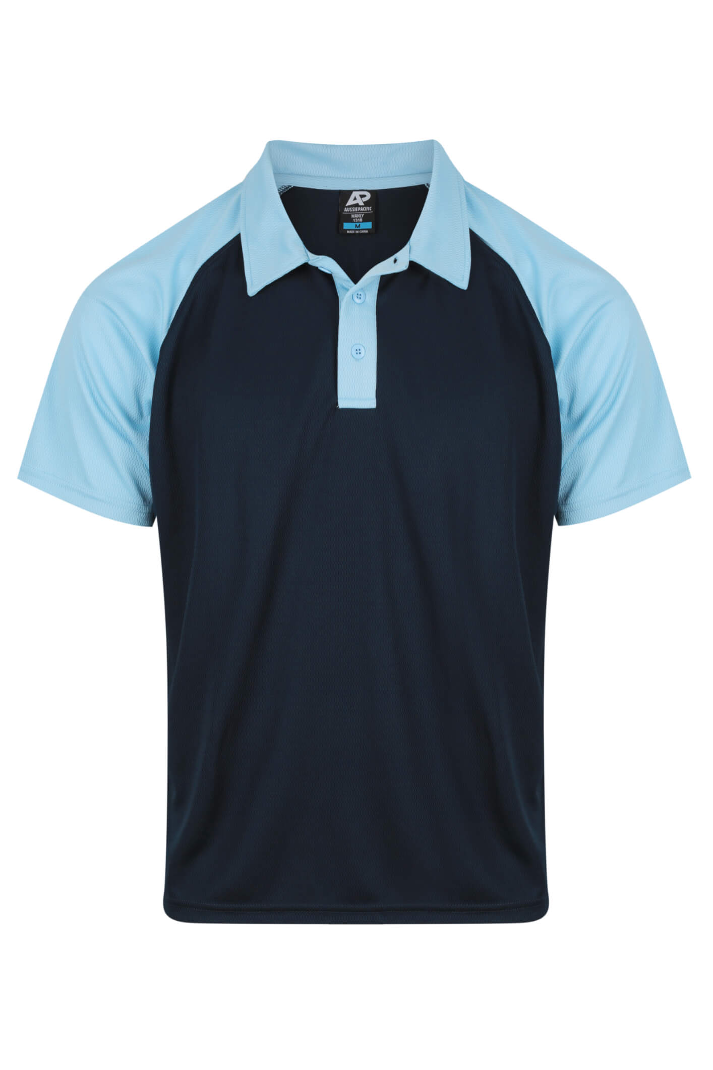 Custom business logo Men's Manly Polo from Aussie Pacific available at Workwear Ink