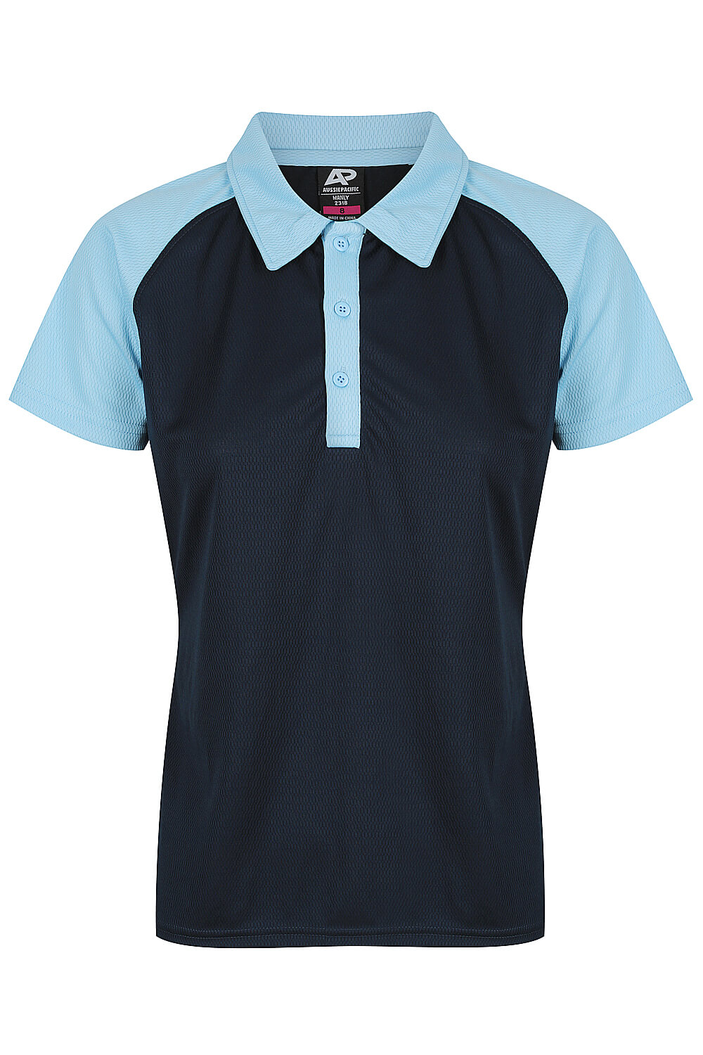 Custom business logo Women's Manly Polo from Aussie Pacific available at Workwear Ink