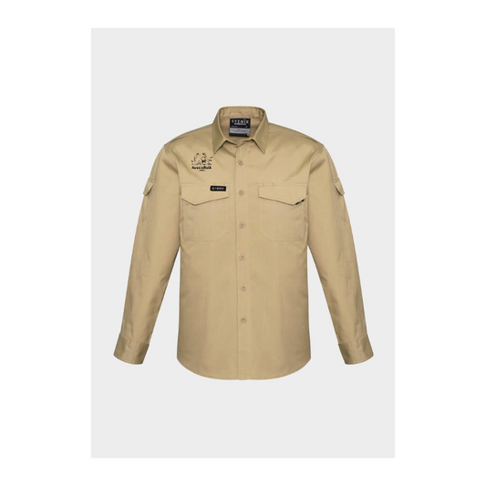 Mens Rugged Cooling Long Sleeve Shirt