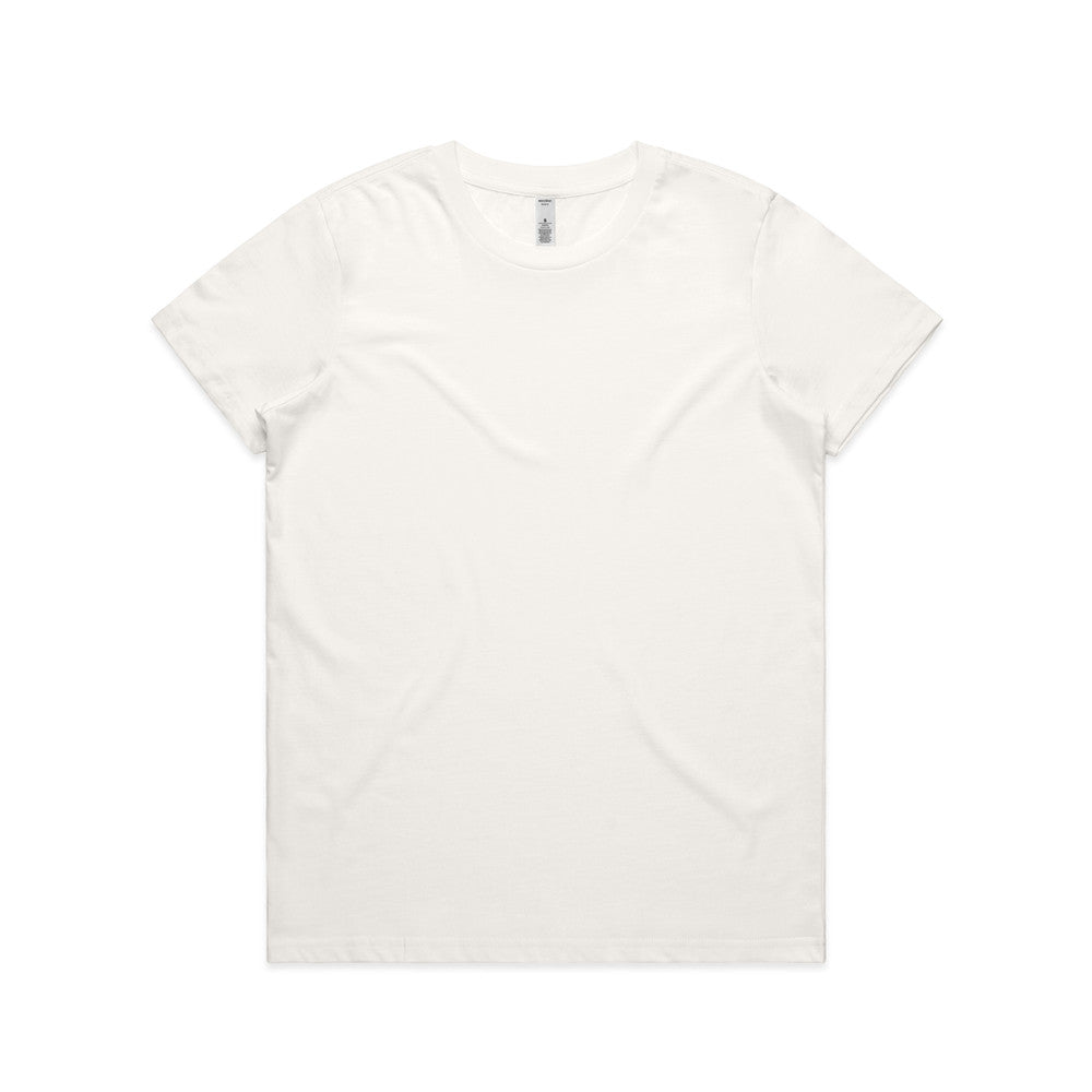 Custom business logo Women's Basic Tee from AS Colour available at Workwear Ink