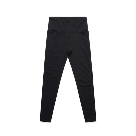 Custom business logo Women's Active Leggings from AS Colour available at Workwear Ink