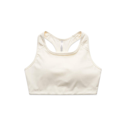 Custom business logo Women's Active Top Bra from AS Colour available at Workwear Ink