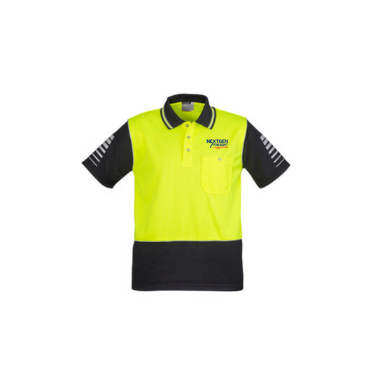 Men's Hi Vis Zone Short Sleeve Polo