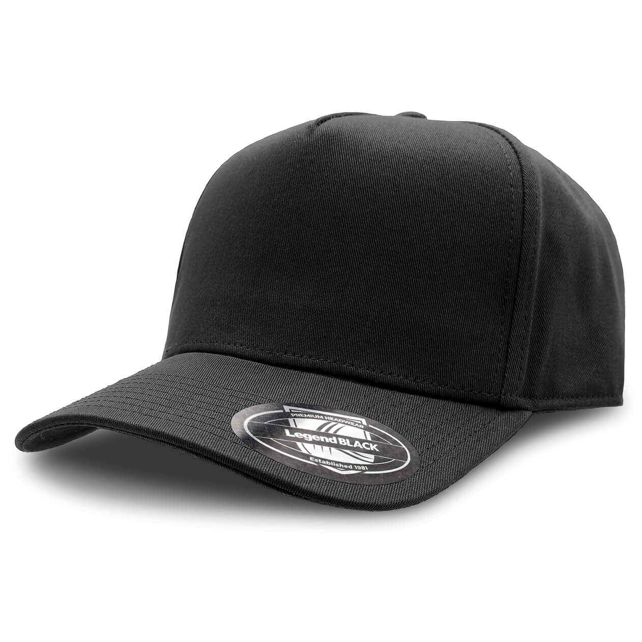 Custom business logo 5-Panel A-Frame Cap from Legend Life available at Workwear Ink