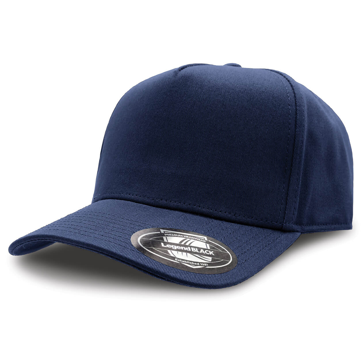 Custom business logo 5-Panel A-Frame Cap from Legend Life available at Workwear Ink