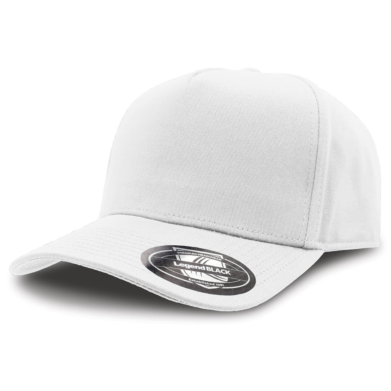 Custom business logo 5-Panel A-Frame Cap from Legend Life available at Workwear Ink
