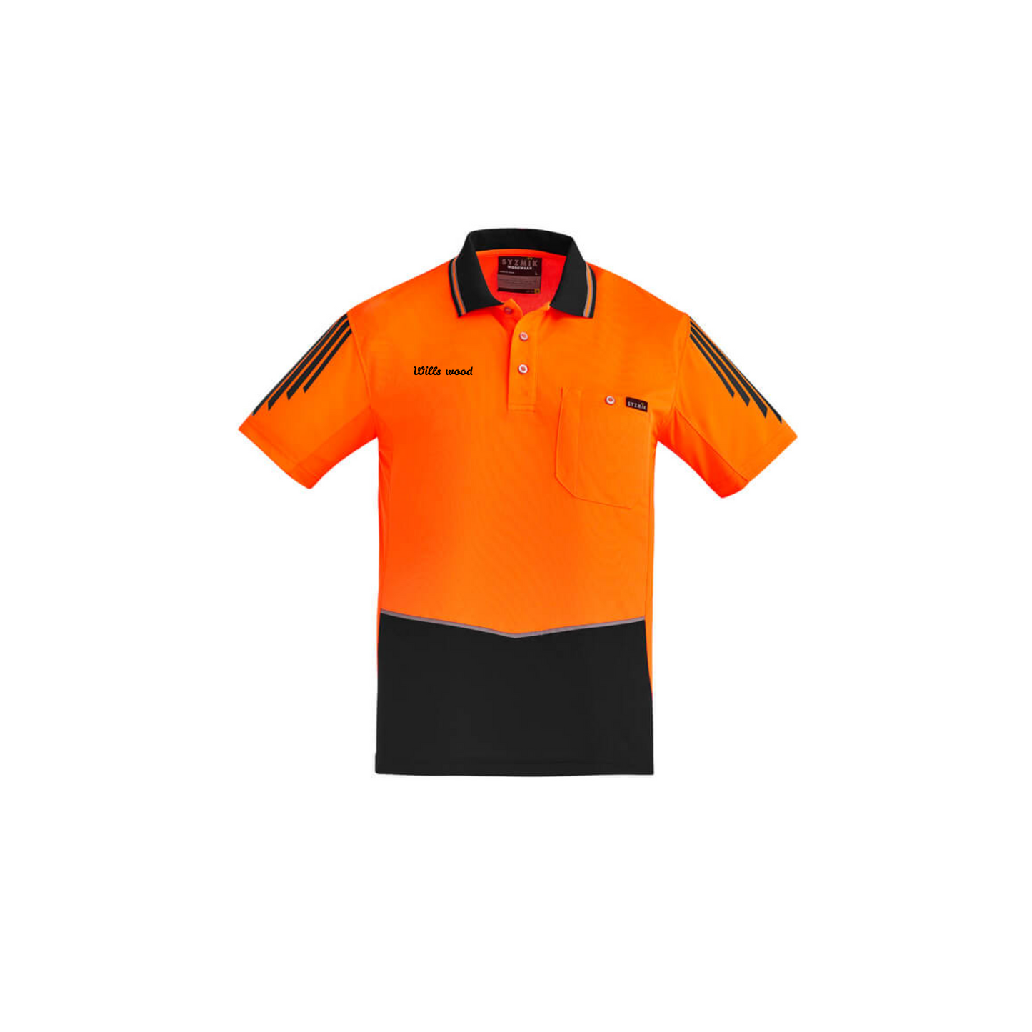 Men's Hi Vis Flux Short Sleeve Polo