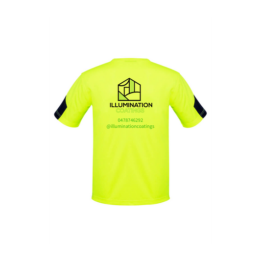 Mens Hi Vis Squad Tee