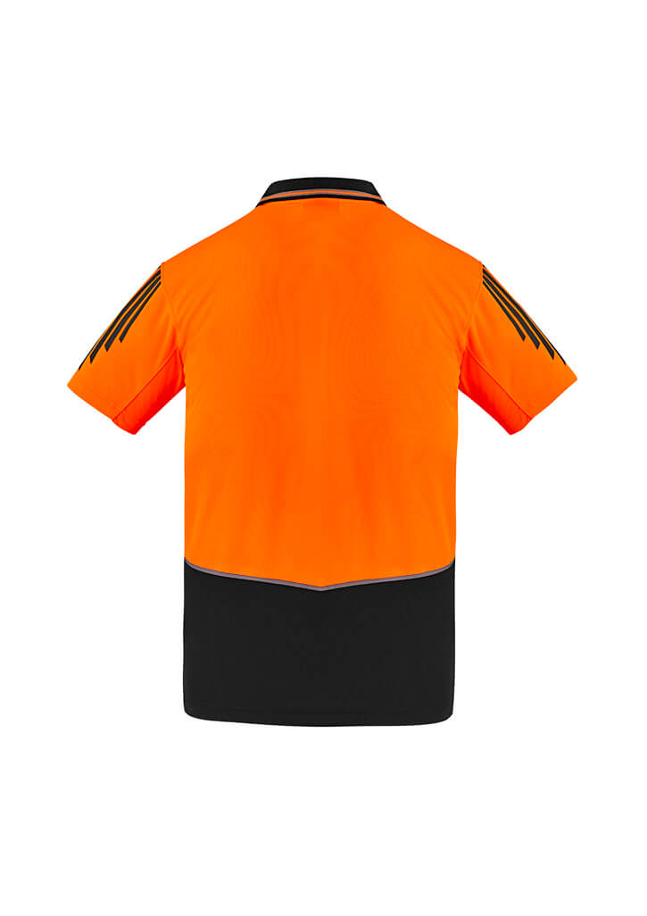 Men's Hi Vis Flux Short Sleeve Polo