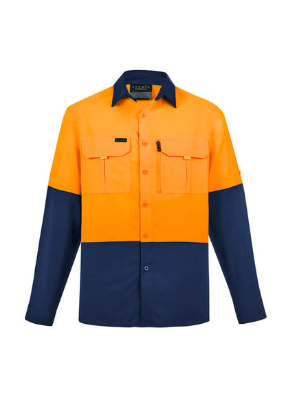 Men's Hi Vis Outdoor Long Sleeve Shirt