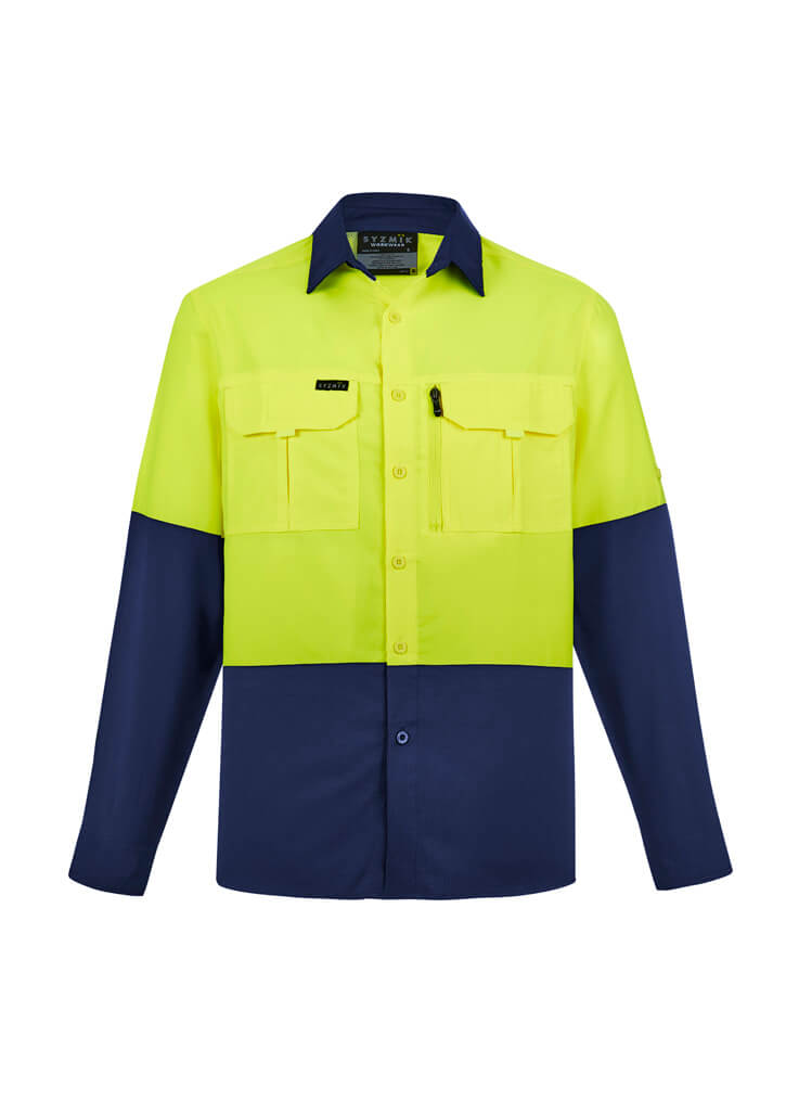 Men's Hi Vis Outdoor Long Sleeve Shirt