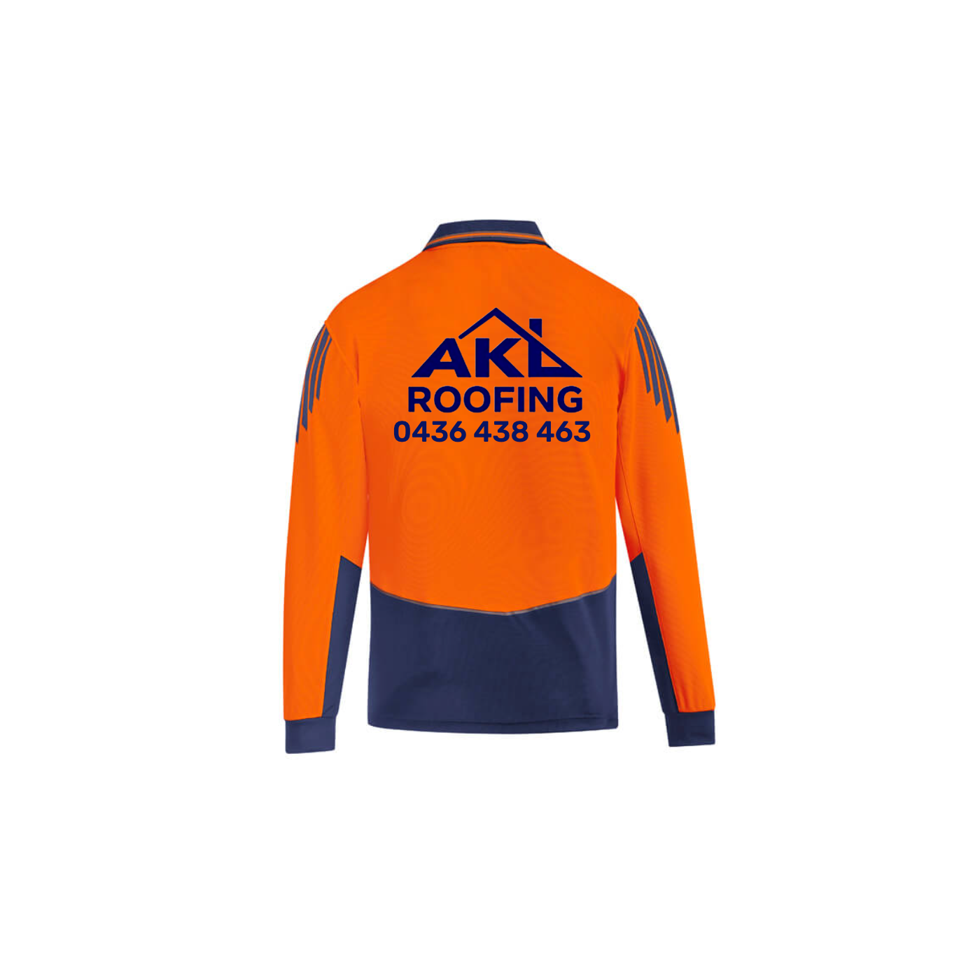 Men's Hi Vis Flux Long Sleeve Polo