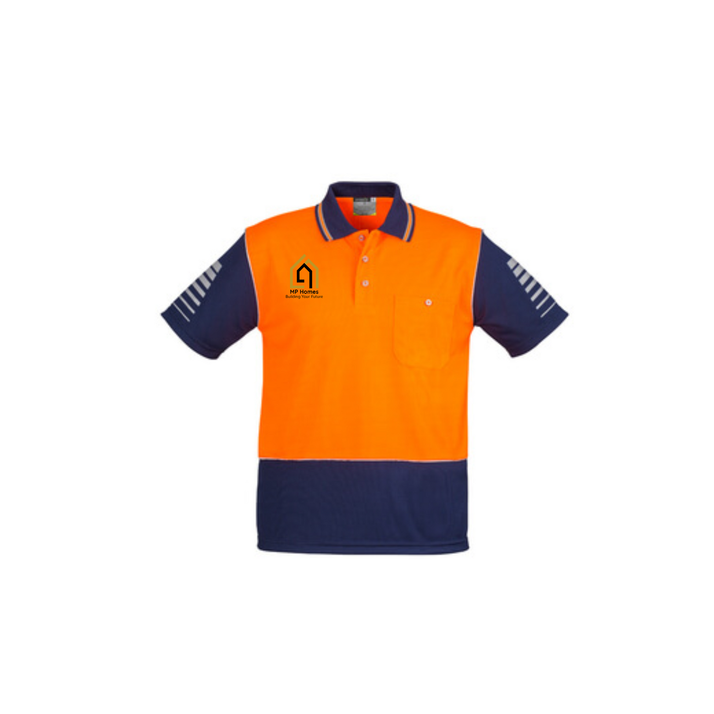 Men's Hi Vis Zone Short Sleeve Polo