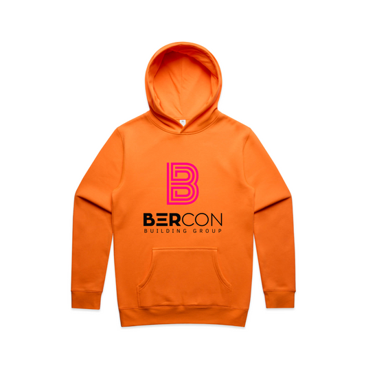 Men's Stencil Hi Vis Safety Hoodie