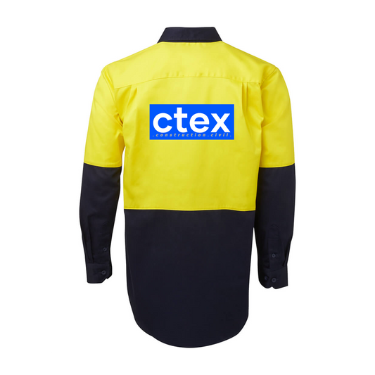 Hi Vis L/S 190g Work Shirt