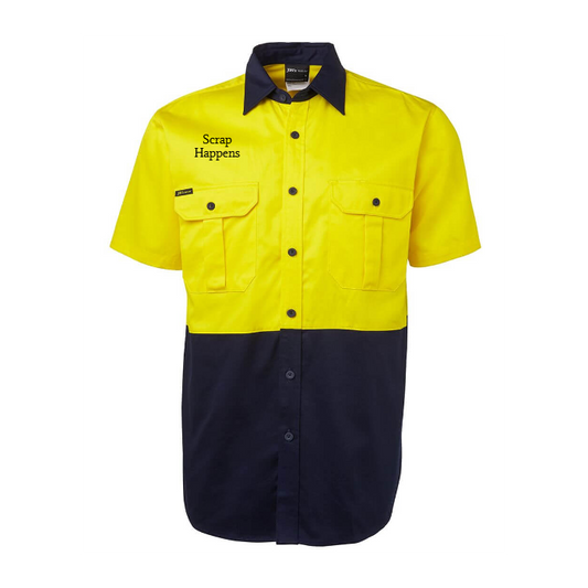 Hi Vis S/S 190g Work Shirt