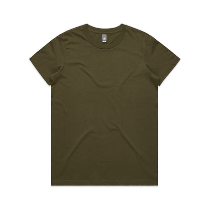 Custom business logo Women's Maple Tee from AS Colour available at Workwear Ink